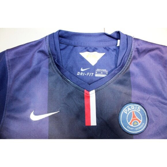 PSG Paris Saint Germain Football Club David Luiz #7 Jersey Youth Medium Nike - Picture 2 of 5